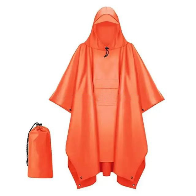 Emergency Poncho Rain - 야외 3 In 1 군사 비옷