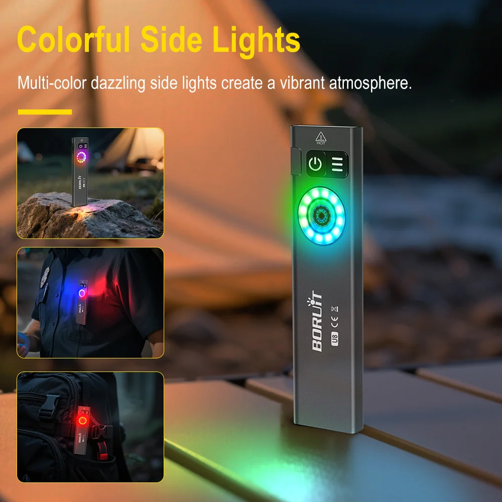 BORUiT U8 650LM EDC LED 손전등 타입 - Fishing Kit Compact 리뷰 및 가격
