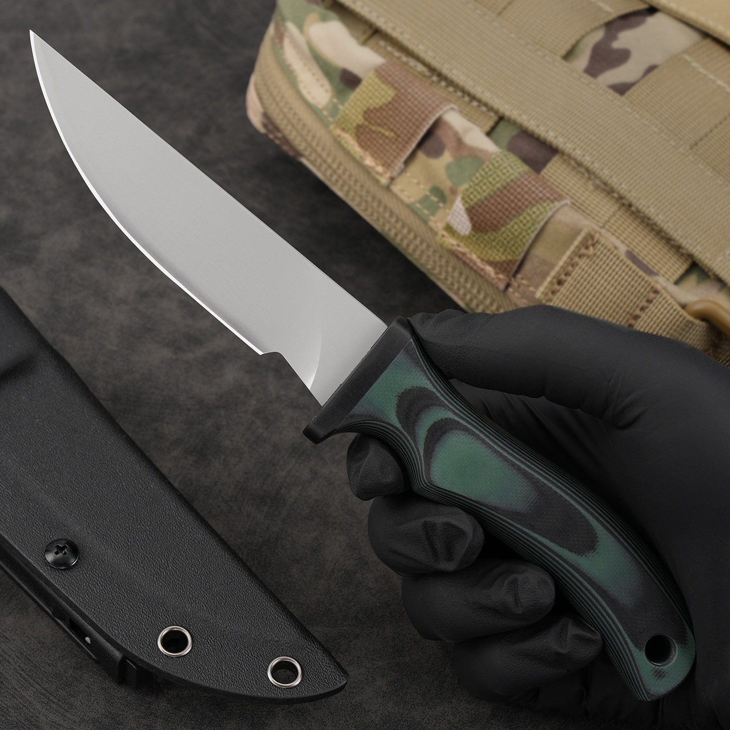 고품질 강철 고정날, 야외 캠핑용 나이프, 야생 생존용 - Bushcraft Knife Fixed 리뷰 및 가격