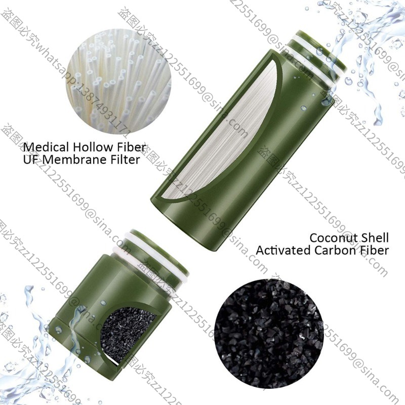 야외용 정수기 액세서리, 휴대용 빨대 정수 도구 다기능 - Water Purification Straw 리뷰 및 가격