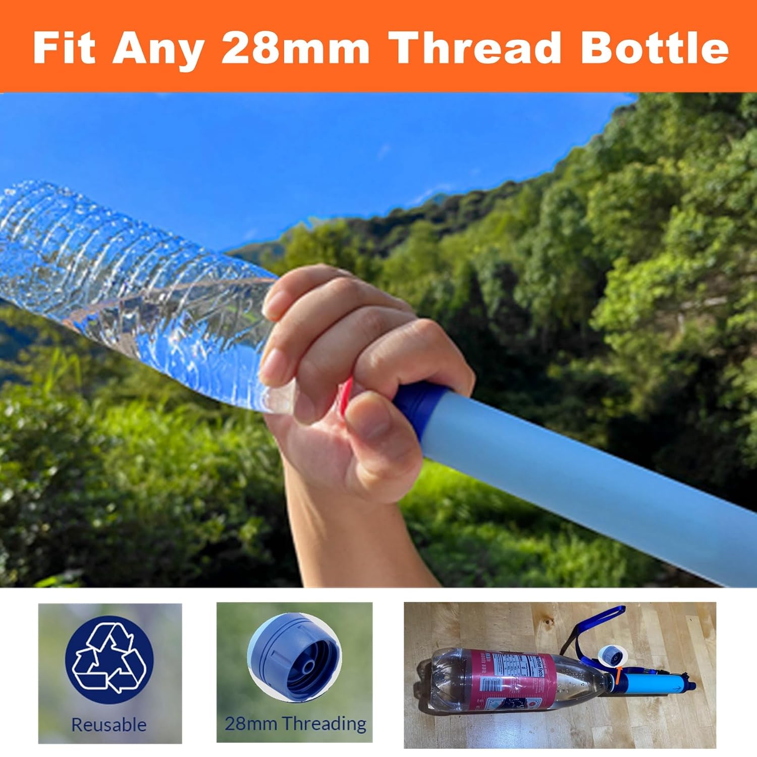 개인용 휴대용 정수 빨대 야외 휴대용 여과기 비상 생존 - Water Purification Straw 리뷰 및 가격