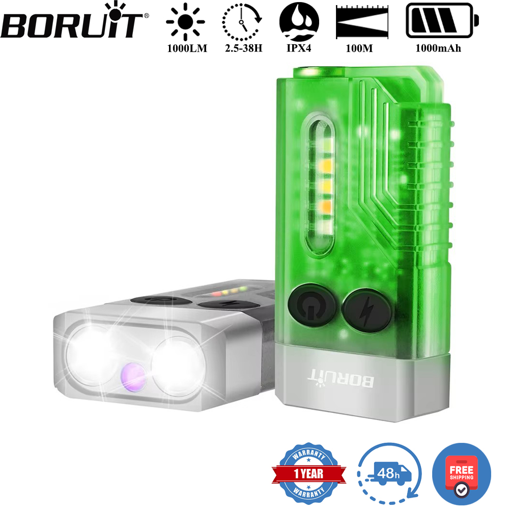 BORUiT V10 키체인 UV LED EDC 형광 플 - Fishing Kit Compact 리뷰 및 가격