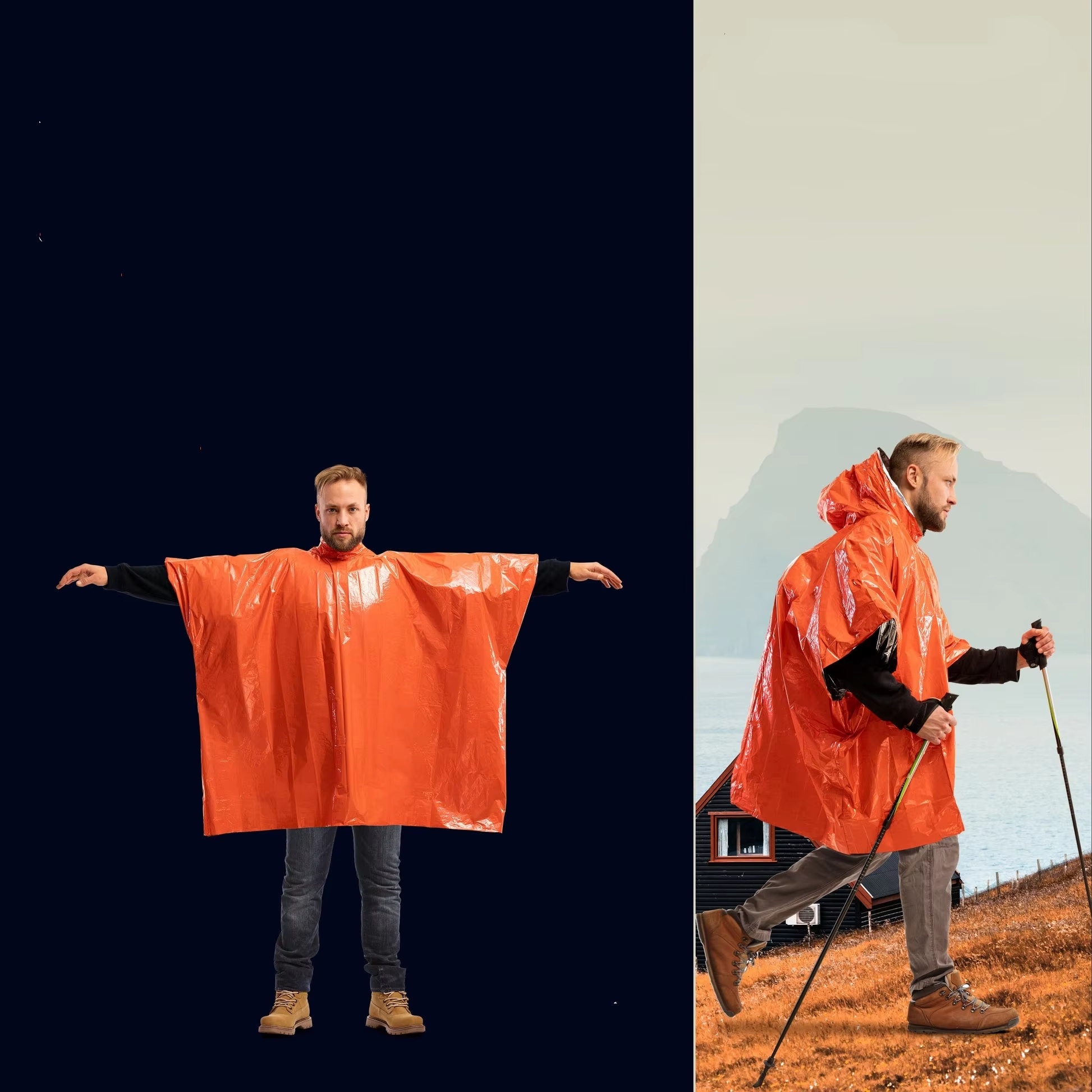 생명 판초 긴급 생존 비 판초 열 생존 공간 담요 비옷 - Survival Blanket Reflective 리뷰 및 가격